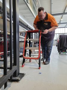 Keuren van een trap door Tool Care Nederland