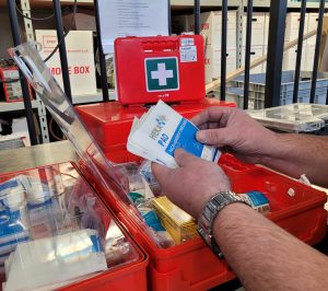 Keuren EHBO koffer door Tool Care Nederland